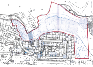 Meadfleet managed areas in red